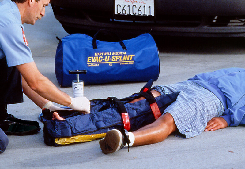 EVACUSPLINT Extremity Splint Hartwell Medical